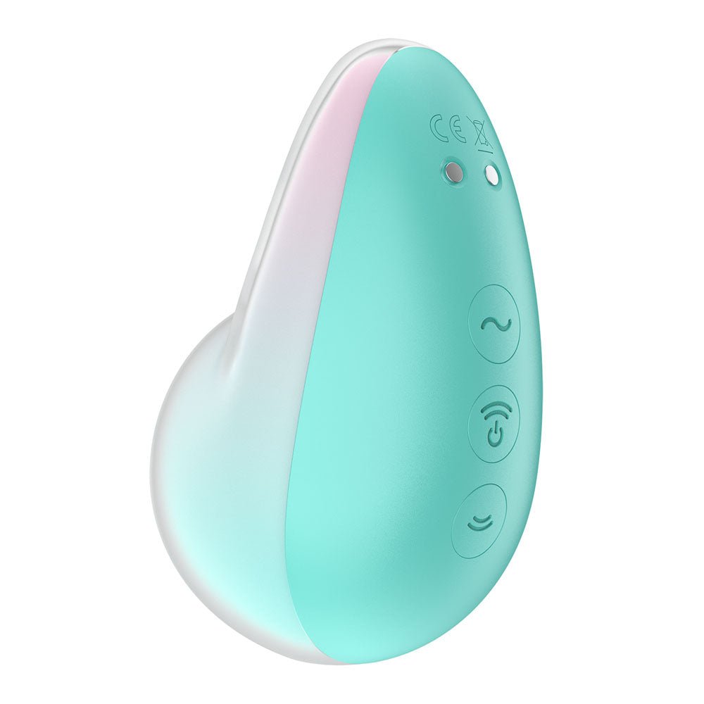 Buy Satisfyer Pixie Dust - Mint/Pink - Mint/Pink USB Rechargeable Vibrating Air Pulse Stimulator at NZ’s Mega Adult Toys Store. Discover premium sex toys with discreet shipping at the best price in NZ