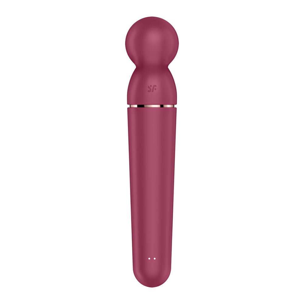 Buy Satisfyer Planet Wand - er - Berry - Berry/Rose Gold USB Rechargeable Massager Wand at NZ’s Mega Adult Toys Store. Discover premium sex toys with discreet shipping at the best price in NZ