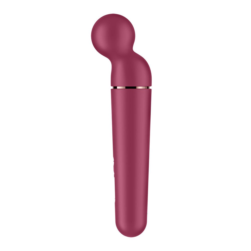 Buy Satisfyer Planet Wand - er - Berry - Berry/Rose Gold USB Rechargeable Massager Wand at NZ’s Mega Adult Toys Store. Discover premium sex toys with discreet shipping at the best price in NZ