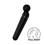 Buy Satisfyer Planet Wand - er - Black - Black/Rose Gold USB Rechargeable Massager Wand at NZ’s Mega Adult Toys Store. Discover premium sex toys with discreet shipping at the best price in NZ