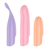 Buy Satisfyer Playful Four - USB Rechargeable Vibrator with 4 Interchangeable at Oh Joy. Discover premium sex toys with discreet shipping at the best price in NZ