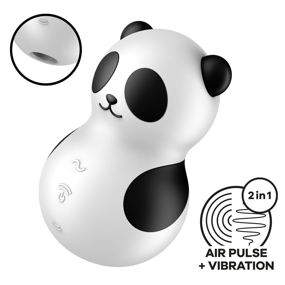 Buy Satisfyer Pocket Panda - Black USB Rechargeable Air Pulse Stimulator at NZ’s Mega Adult Toys Store. Discover premium sex toys with discreet shipping at the best price in NZ