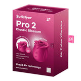 Buy Satisfyer Pro 2 Classic Blossom - Red USB Rechargeable Air Pulse Rose Stimulator at NZ’s Mega Adult Toys Store. Discover premium sex toys with discreet shipping at the best price in NZ