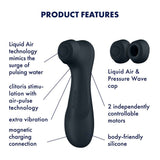 Buy Satisfyer Pro 2 Generation 3 - Dark Grey - Dark Grey Touch - Free USB - Rechargeable Clitoral Stimulator at NZ’s Mega Adult Toys Store. Discover premium sex toys with discreet shipping at the best price in NZ