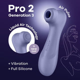 Buy Satisfyer Pro 2 Generation 3 - Lilac - Lilac Touch - Free USB - Rechargeable Clitoral Stimulator at NZ’s Mega Adult Toys Store. Discover premium sex toys with discreet shipping at the best price in NZ