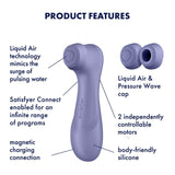 Buy Satisfyer Pro 2 Generation 3 with App Control - Lilac - Lilac Touch - Free USB - Rechargeable Clitoral Stimulator at NZ’s Mega Adult Toys Store. Discover premium sex toys with discreet shipping at the best price in NZ