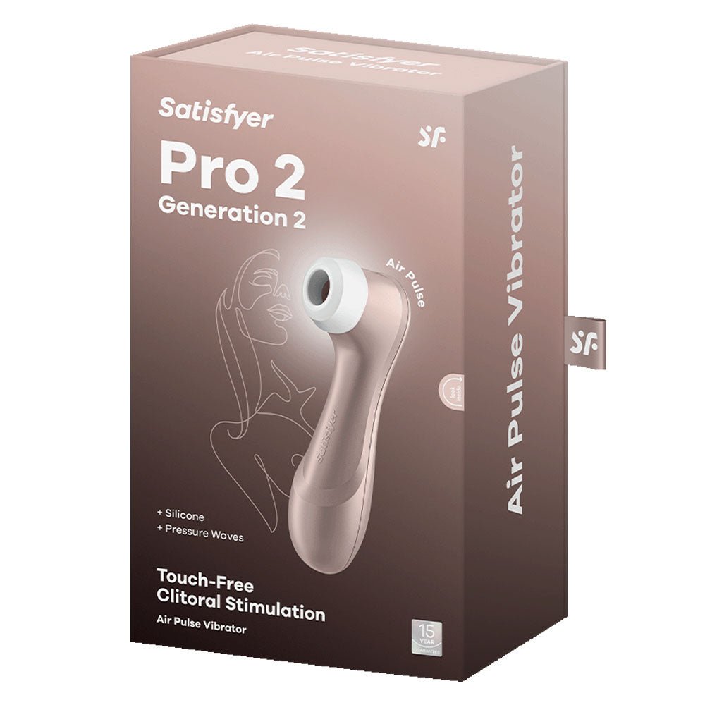 Buy Satisfyer Pro 2 - Rose Gold - Touch - Free USB - Rechargeable Clitoral Stimulator at NZ’s Mega Adult Toys Store. Discover premium sex toys with discreet shipping at the best price in NZ