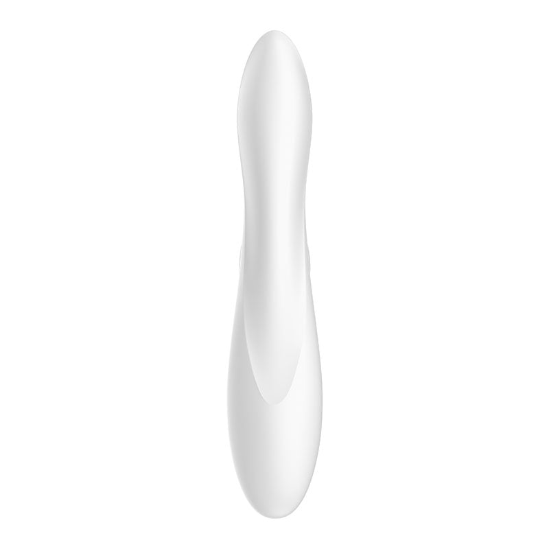 Buy Satisfyer Pro + G - Spot - White 22 cm USB Rechargeable Rabbit Vibrator with Touch - Free Clitoral Stimulator at NZ’s Mega Adult Toys Store. Discover premium sex toys with discreet shipping at the best price in NZ