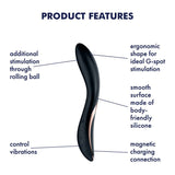 Buy Satisfyer Rrrolling Explosion - Black USB Rechargeable Vibrator at NZ’s Mega Adult Toys Store. Discover premium sex toys with discreet shipping at the best price in NZ