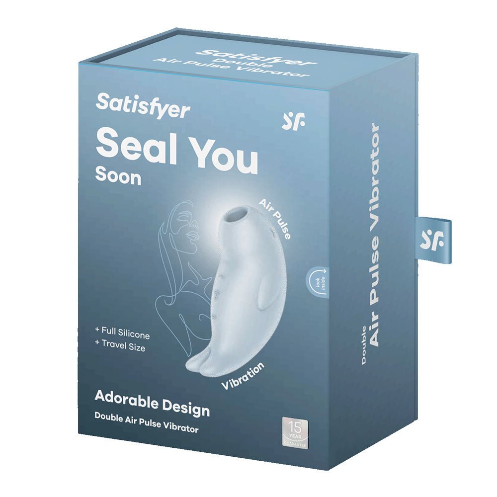 Buy Satisfyer Seal You Soon - Baby Blue USB Rechargeable Air Pulse Stimulator at NZ’s Mega Adult Toys Store. Discover premium sex toys with discreet shipping at the best price in NZ