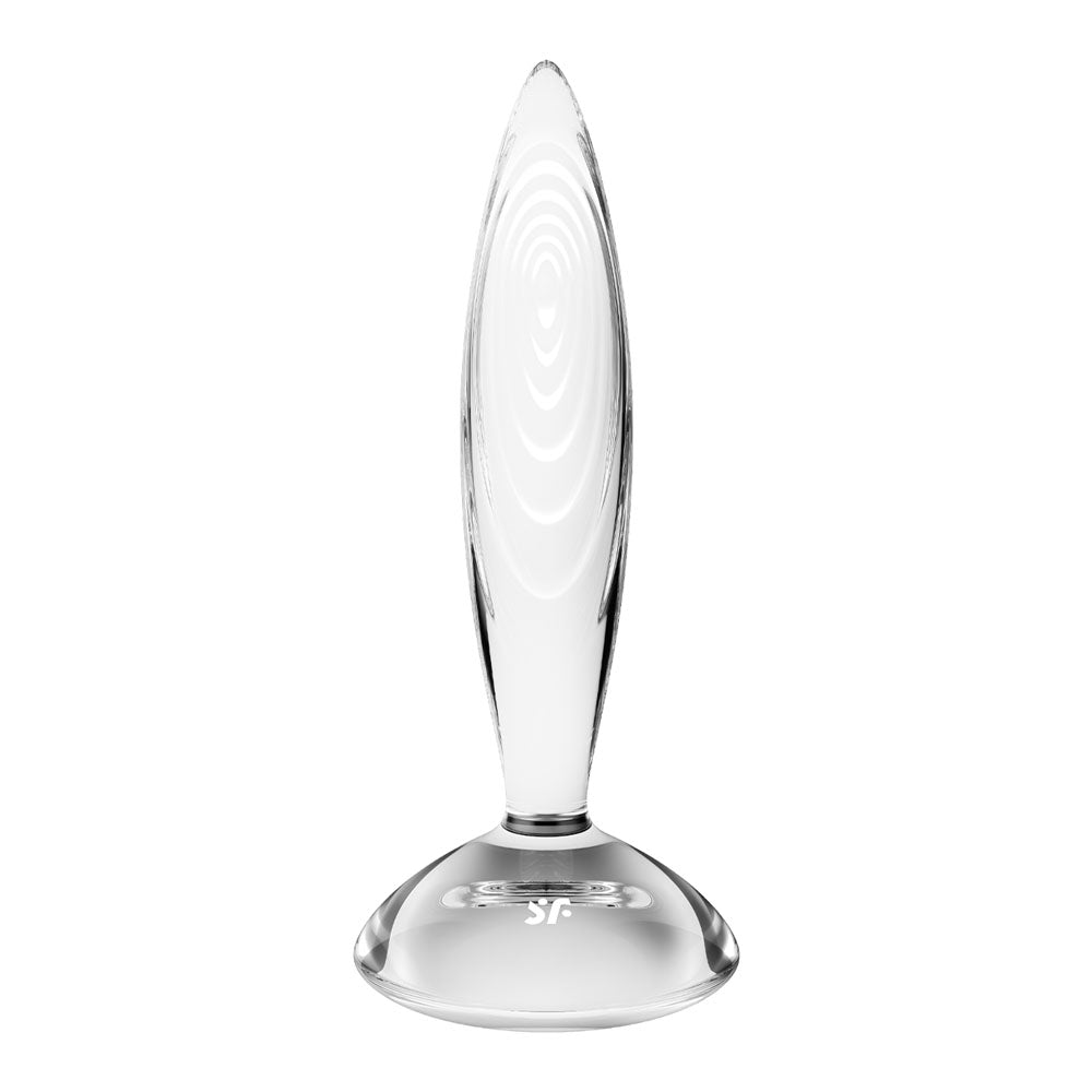 Buy Satisfyer Sparkling Crystal - Clear Glass Butt Plug at NZ’s Mega Adult Toys Store. Discover premium sex toys with discreet shipping at the best price in NZ