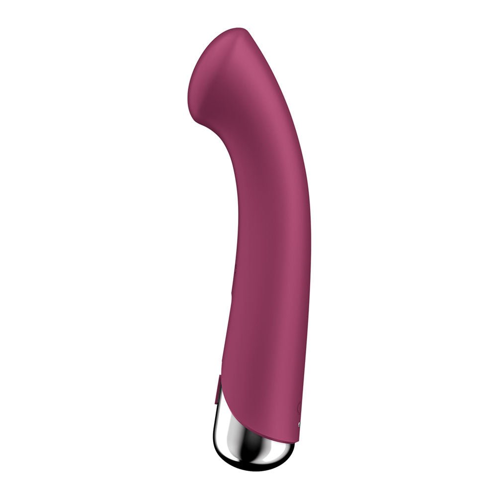 Buy Satisfyer Spinning G - Spot 1 - Red - Red 16.5 cm USB Rechargeable Rotating Vibrator at NZ’s Mega Adult Toys Store. Discover premium sex toys with discreet shipping at the best price in NZ