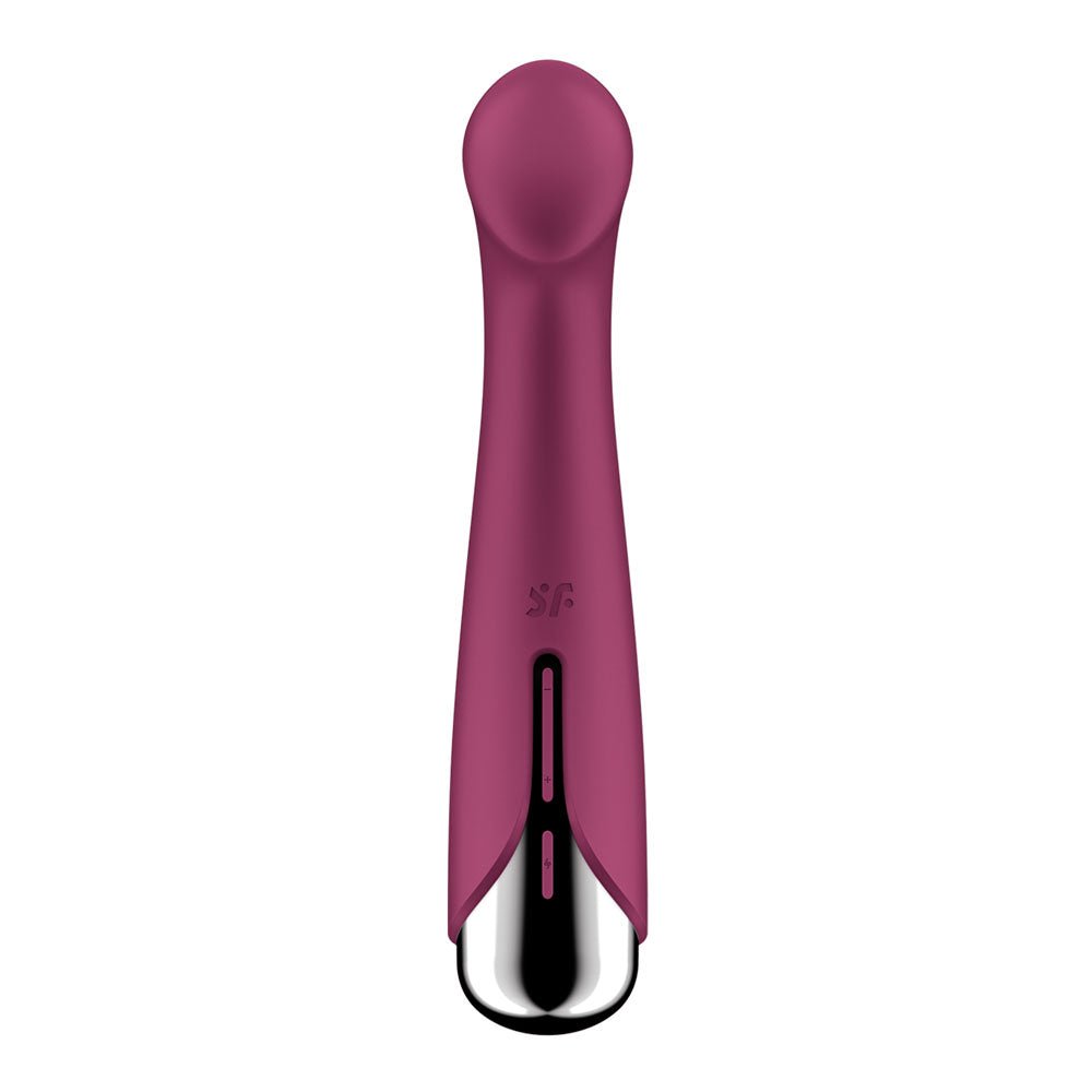 Buy Satisfyer Spinning G - Spot 1 - Red - Red 16.5 cm USB Rechargeable Rotating Vibrator at NZ’s Mega Adult Toys Store. Discover premium sex toys with discreet shipping at the best price in NZ