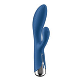 Buy Satisfyer Spinning Rabbit 1 - Blue - Blue 20 cm USB Rechargeable Rotating Rabbit Vibrator at NZ’s Mega Adult Toys Store. Discover premium sex toys with discreet shipping at the best price in NZ