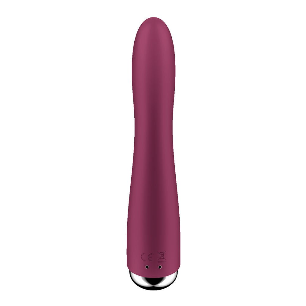 Buy Satisfyer Spinning Vibe 1 - Red - Red 17.8 cm USB Rechargeable Rotating Vibrator at NZ’s Mega Adult Toys Store. Discover premium sex toys with discreet shipping at the best price in NZ