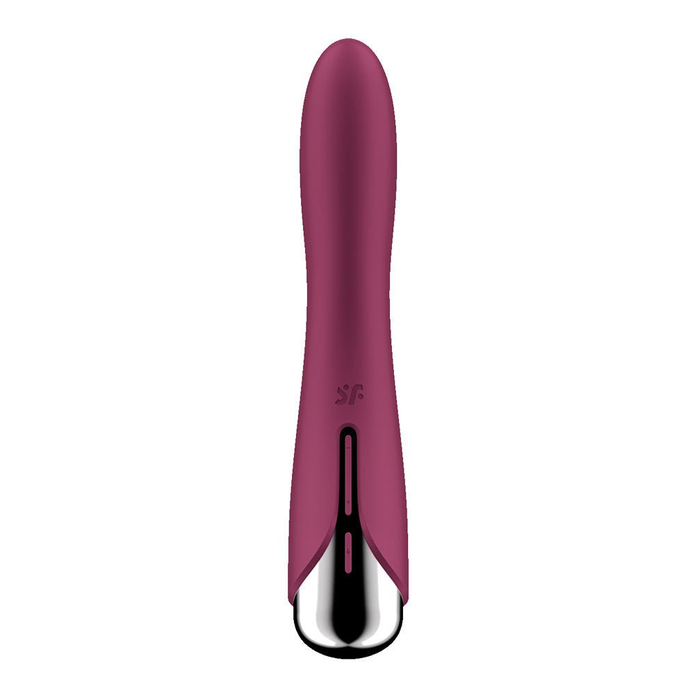 Buy Satisfyer Spinning Vibe 1 - Red - Red 17.8 cm USB Rechargeable Rotating Vibrator at NZ’s Mega Adult Toys Store. Discover premium sex toys with discreet shipping at the best price in NZ