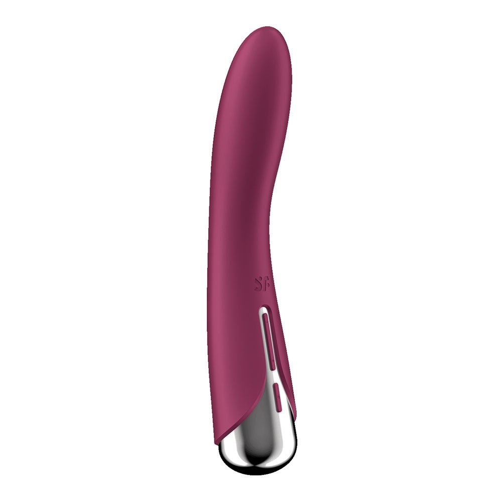 Buy Satisfyer Spinning Vibe 1 - Red - Red 17.8 cm USB Rechargeable Rotating Vibrator at NZ’s Mega Adult Toys Store. Discover premium sex toys with discreet shipping at the best price in NZ