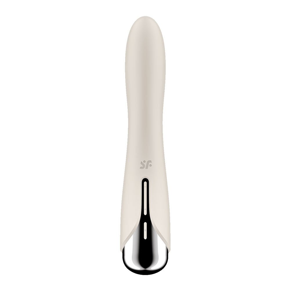 Buy Satisfyer Spinning Vibe 1 - Beige - Beige 17.8 cm USB Rechargeable Rotating Vibrator at NZ’s Mega Adult Toys Store. Discover premium sex toys with discreet shipping at the best price in NZ