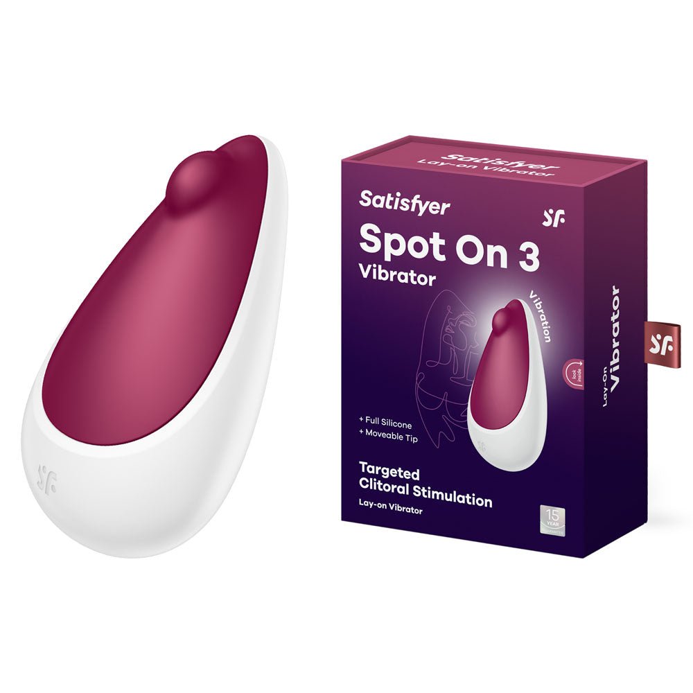 Buy Satisfyer Spot On 3 - Berry USB Rechargeable Stimulator at NZ’s Mega Adult Toys Store. Discover premium sex toys with discreet shipping at the best price in NZ