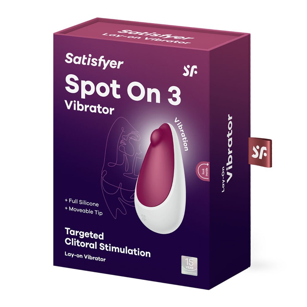 Buy Satisfyer Spot On 3 - Berry USB Rechargeable Stimulator at NZ’s Mega Adult Toys Store. Discover premium sex toys with discreet shipping at the best price in NZ