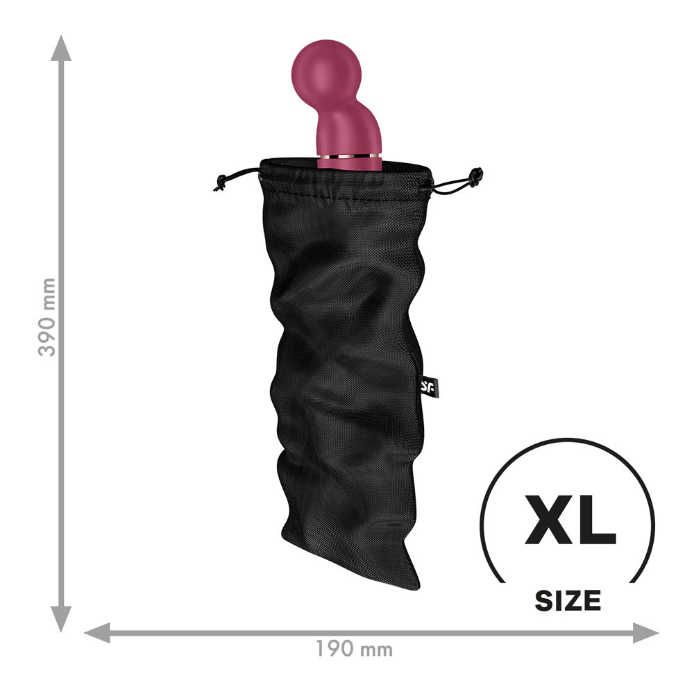 Buy Satisfyer Treasure Bag XLarge - Black - Black XL Toy Storage Bag at NZ’s Mega Adult Toys Store. Discover premium sex toys with discreet shipping at the best price in NZ