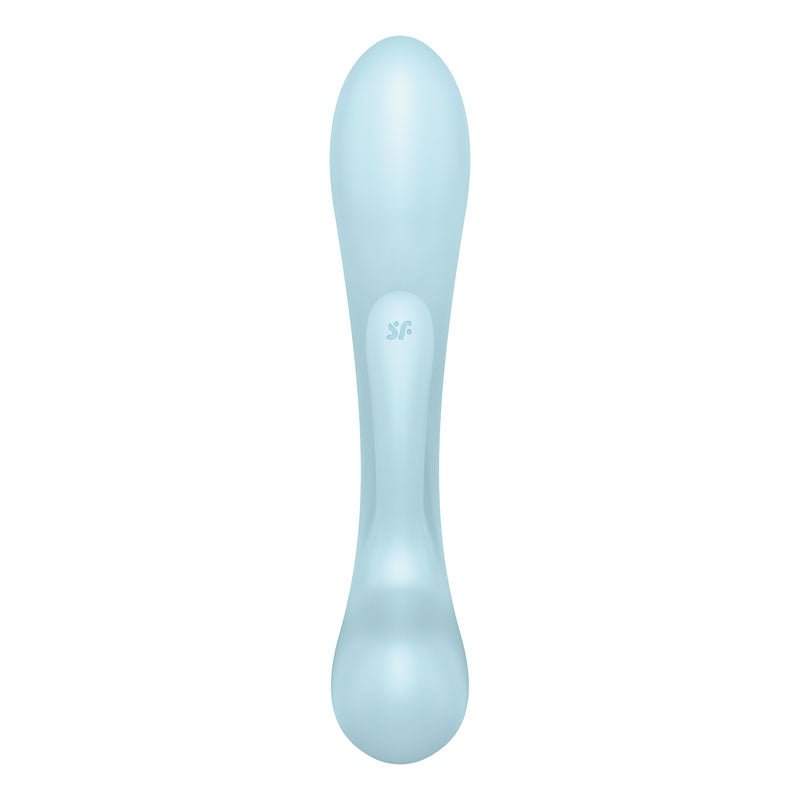 Buy Satisfyer Triple Oh - Light Blue USB Rechargeable Rabbit Vibrator at NZ’s Mega Adult Toys Store. Discover premium sex toys with discreet shipping at the best price in NZ