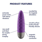 Buy Satisfyer Ultra Power Bullet 5 - Purple USB Rechargeable Bullet at NZ’s Mega Adult Toys Store. Discover premium sex toys with discreet shipping at the best price in NZ