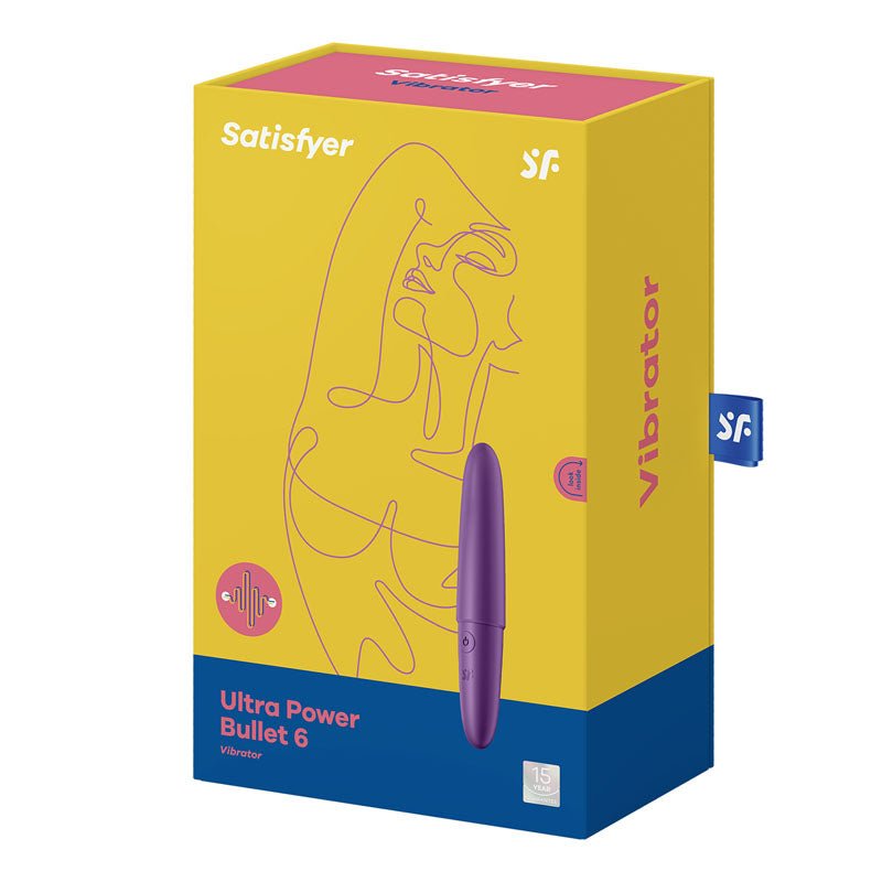 Buy Satisfyer Ultra Power Bullet 6 - Purple USB Rechargeable Bullet at NZ’s Mega Adult Toys Store. Discover premium sex toys with discreet shipping at the best price in NZ