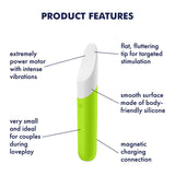 Buy Satisfyer Ultra Power Bullet 7 - Green USB Rechargeable Bullet at NZ’s Mega Adult Toys Store. Discover premium sex toys with discreet shipping at the best price in NZ