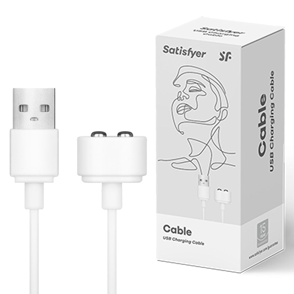 Buy Satisfyer USB Charging Cable - Replacement USB Charging Cable for Satisfyer at NZ’s Mega Adult Toys Store. Discover premium sex toys with discreet shipping at the best price in NZ