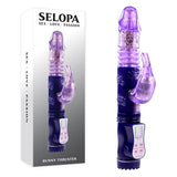 Buy Selopa BUNNY THRUSTER - Purple 24.8 cm Thrusting Rabbit Vibrator at NZ’s Mega Adult Toys Store. Discover premium sex toys with discreet shipping at the best price in NZ