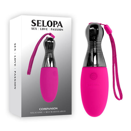 Buy Selopa COMPANION - Pink 11.9 cm USB Rechargeable Vibrating Egg at NZ’s Mega Adult Toys Store. Discover premium sex toys with discreet shipping at the best price in NZ