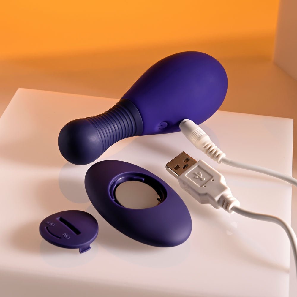 Buy Selopa EGG ME ON - Purple 10 cm USB Rechargeable Egg with Wireless Remote at NZ’s Mega Adult Toys Store. Discover premium sex toys with discreet shipping at the best price in NZ