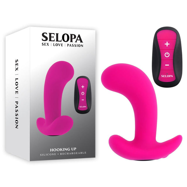 Buy Selopa HOOKING UP - Pink 9.5 cm USB Rechargeable Vibrator with Wireless Remote at NZ’s Mega Adult Toys Store. Discover premium sex toys with discreet shipping at the best price in NZ