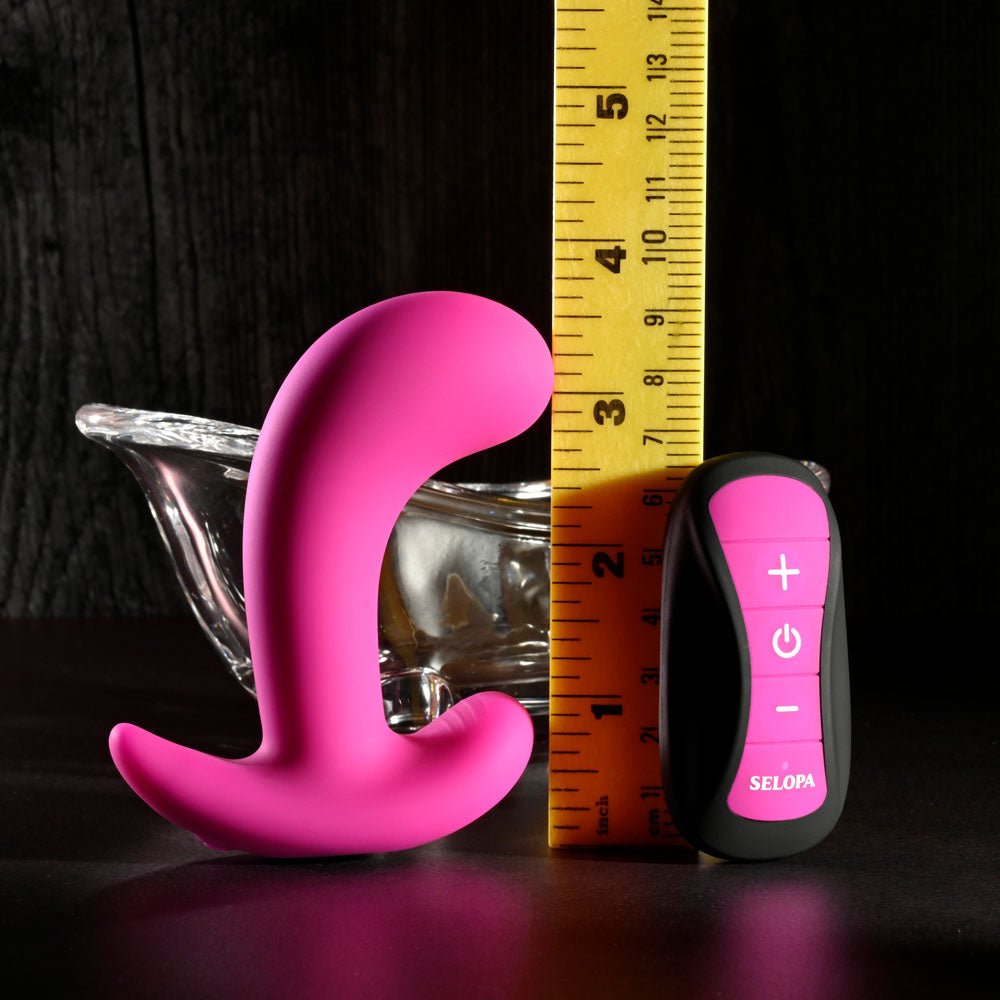 Buy Selopa HOOKING UP - Pink 9.5 cm USB Rechargeable Vibrator with Wireless Remote at NZ’s Mega Adult Toys Store. Discover premium sex toys with discreet shipping at the best price in NZ