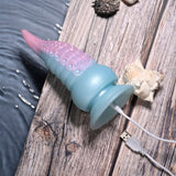 Buy Selopa STUCK ON YOU - Blue/Pink 19 cm USB Rechargeable Vibrating Tentacle Fantasy Dildo at NZ’s Mega Adult Toys Store. Discover premium sex toys with discreet shipping at the best price in NZ