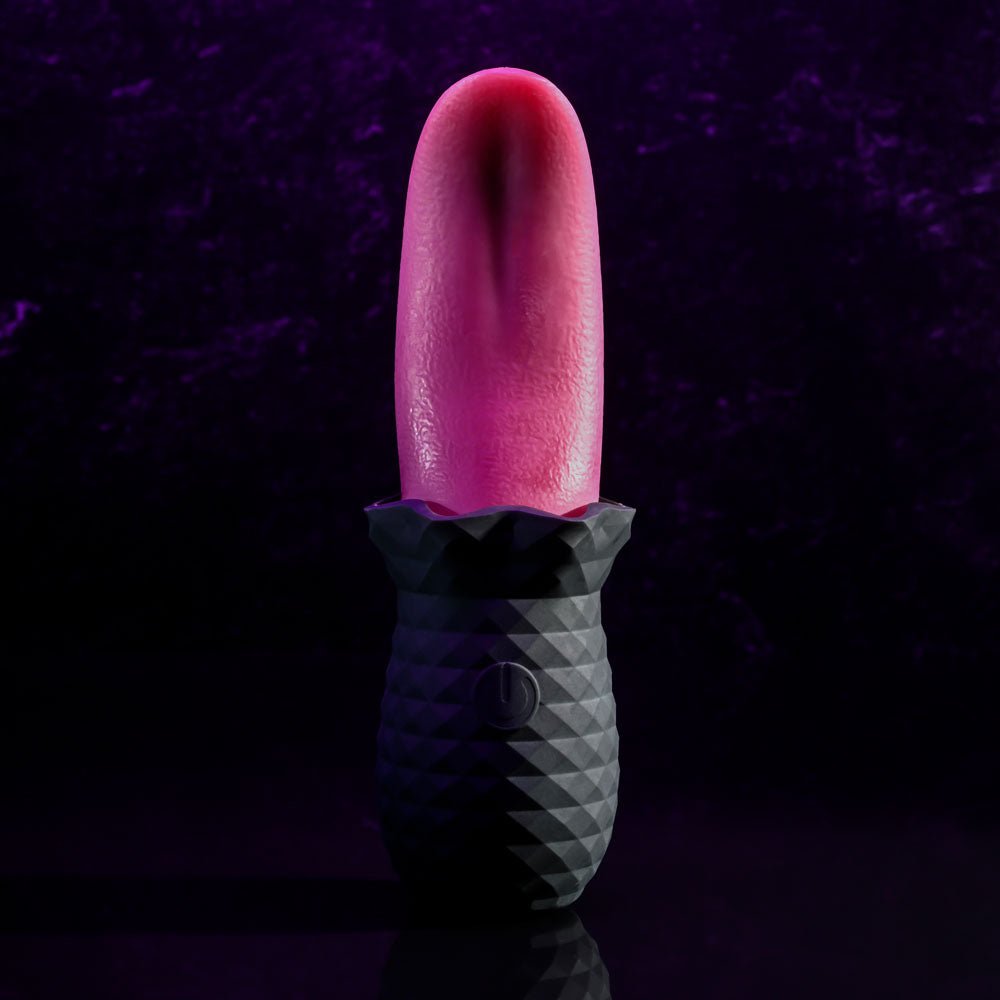 Buy Selopa TONGUE TEASER - Pink/Black USB Rechargeable Vibrating Tongue Stimulator at NZ’s Mega Adult Toys Store. Discover premium sex toys with discreet shipping at the best price in NZ