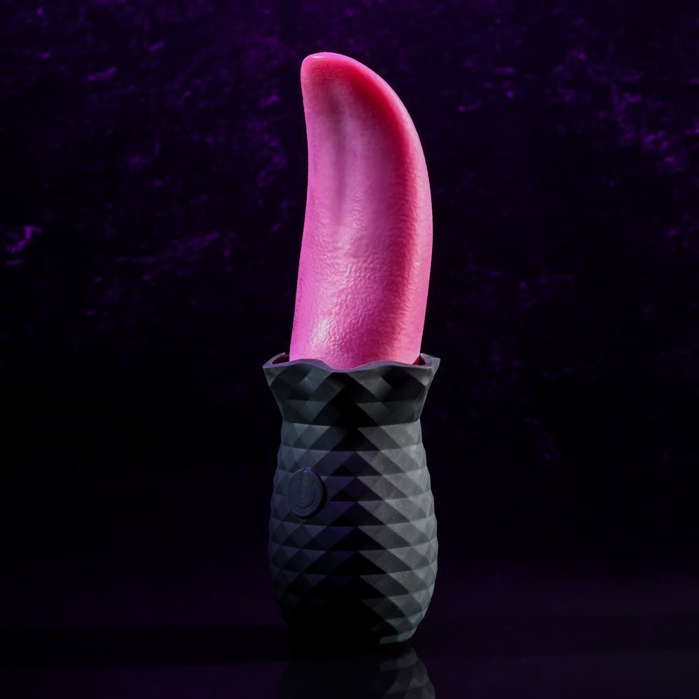 Buy Selopa TONGUE TEASER - Pink/Black USB Rechargeable Vibrating Tongue Stimulator at NZ’s Mega Adult Toys Store. Discover premium sex toys with discreet shipping at the best price in NZ