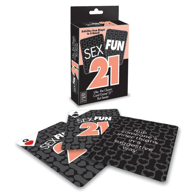 Buy Sex Fun 21 - Adult Card Game at NZ’s Mega Adult Toys Store. Discover premium sex toys with discreet shipping at the best price in NZ