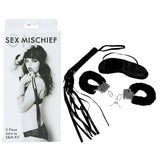 Buy Sex & Mischief 3 Piece Intro to S&M Kit - Beginner Bondage Kit - 3 Piece Set at NZ’s Mega Adult Toys Store. Discover premium sex toys with discreet shipping at the best price in NZ