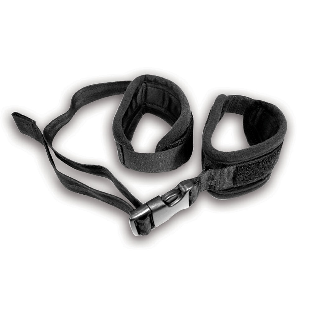 Buy Sex & Mischief Adjustable Handcuffs - Black Restraints at NZ’s Mega Adult Toys Store. Discover premium sex toys with discreet shipping at the best price in NZ