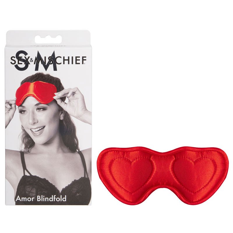 Buy Sex & Mischief Amor Blindfold - Red Padded Blindfold at NZ’s Mega Adult Toys Store. Discover premium sex toys with discreet shipping at the best price in NZ