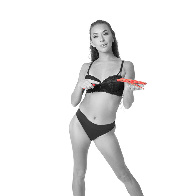 Buy Sex & Mischief Amor Crop - Red/Black Heart Crop at NZ’s Mega Adult Toys Store. Discover premium sex toys with discreet shipping at the best price in NZ