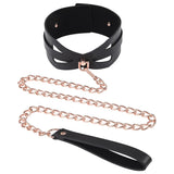 Buy Sex & Mischief Brat Collar & Leash - Rose Gold/Black Restraint at NZ’s Mega Adult Toys Store. Discover premium sex toys with discreet shipping at the best price in NZ