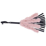 Buy Sex & Mischief Brat Faux Fur Flogger - Black 50 cm Whip with Pink Faux Feather at NZ’s Mega Adult Toys Store. Discover premium sex toys with discreet shipping at the best price in NZ