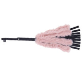 Buy Sex & Mischief Brat Faux Fur Flogger - Black 50 cm Whip with Pink Faux Feather at NZ’s Mega Adult Toys Store. Discover premium sex toys with discreet shipping at the best price in NZ