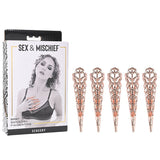 Buy Sex & Mischief Brat Sensory Fingertips - Rose Gold - Set of 5 at NZ’s Mega Adult Toys Store. Discover premium sex toys with discreet shipping at the best price in NZ