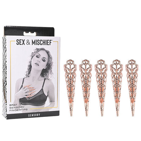 Buy Sex & Mischief Brat Sensory Fingertips - Rose Gold - Set of 5 at NZ’s Mega Adult Toys Store. Discover premium sex toys with discreet shipping at the best price in NZ