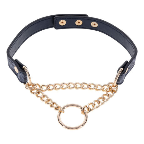 Buy Sex & Mischief Cougar Day Collar - Navy Blue/Gold Collar at NZ’s Mega Adult Toys Store. Discover premium sex toys with discreet shipping at the best price in NZ