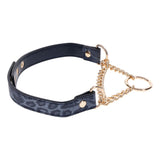 Buy Sex & Mischief Cougar Day Collar - Navy Blue/Gold Collar at NZ’s Mega Adult Toys Store. Discover premium sex toys with discreet shipping at the best price in NZ